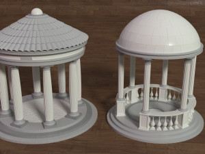 Rotundas - 16 pieces 3D मॉडल