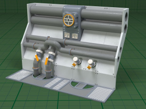 Industrial Walls Collection 1 - 20 pieces Modelo 3D