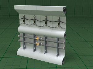 Industrial Walls Collection 1 - 20 pieces Modelo 3D