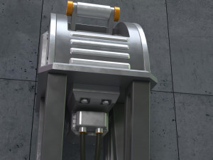 SCI-FI Switches - 10 pieces 3D Modell