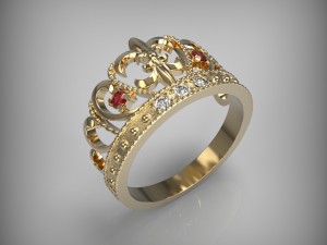 v001 diadema ring Model do druku 3D