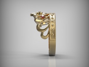 v001 diadema ring 3Dプリントモデル