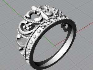 v001 diadema ring 3Dプリントモデル