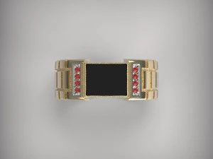 v002 men ring 3D Print Model