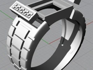 v002 men ring 3D Print Model