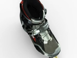 sepatu roda Model 3D