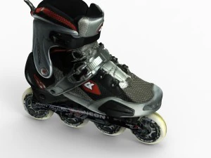 sepatu roda Model 3D