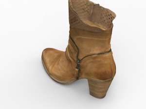 woman boot 3d scanned 3D Model