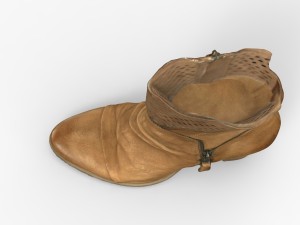 woman boot 3d scanned 3D Model