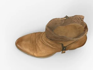 woman boot 3d scanned 3D Model