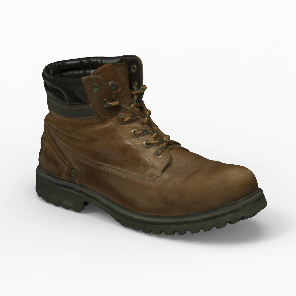 man boot 3D Model .c4d .max .obj .3ds .fbx .stl .blend 