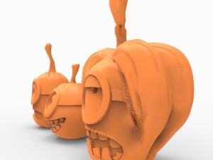 pumpkin minion 3d print Modello di stampa 3D