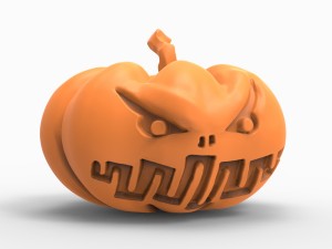 pumpkin 3d print 3Dプリントモデル