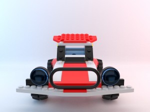 lego sport car 3D Модель