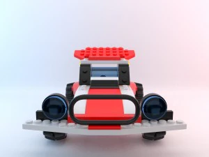 lego sport car 3D Model
