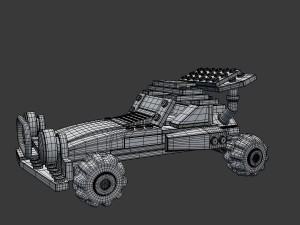 lego sport car 3D Модель