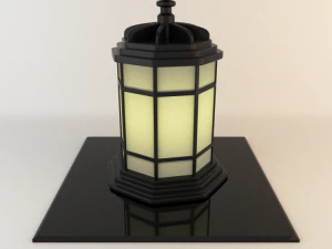 japanese lamp 004 3D Model
