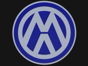 logos on cars Model 3D