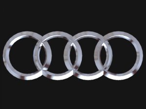 logos on cars Model 3D