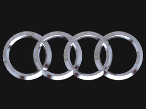logos on cars 3D Model