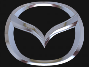 logos on cars Model 3D