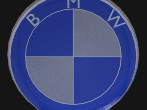 logos on cars Model 3D