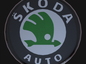 logos on cars Model 3D