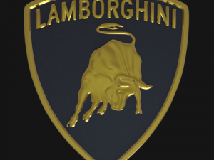 logos on cars Model 3D
