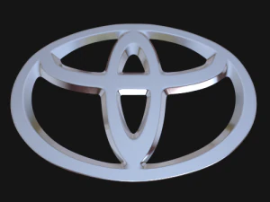 logos on cars 3D Model