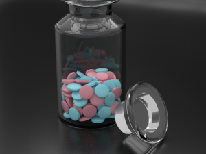 medicine bottle 3D Model