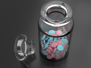 medicine bottle 3D 模型