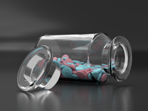 medicine bottle 3D 模型