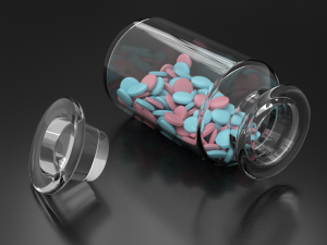 medicine bottle 3D 模型