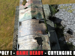 apocalyptic bus stop Modelo 3D