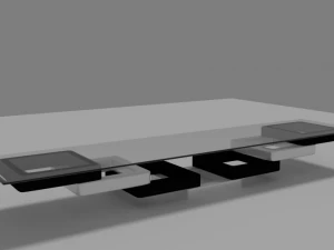 7'li masa paketi 3D Model