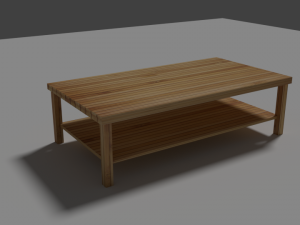 7 table pack Modelo 3D