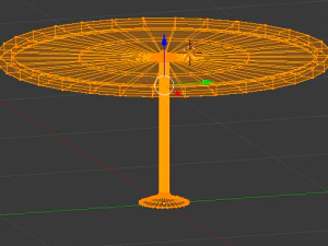7 table pack 3D Model