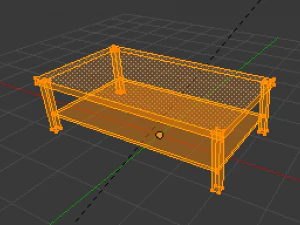 7 table pack 3D Model