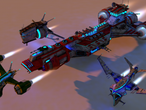 spaceship package 3D Model