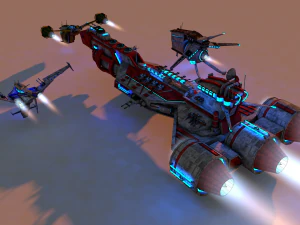 spaceship package 3D Model