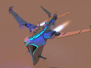 spaceship package 3Dモデル