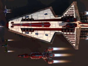 spaceship package 3D Model