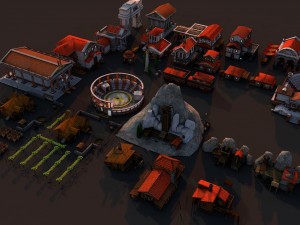 mines rome Model 3D