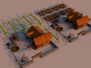 farm rome 3D Model