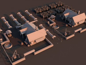farm rome 3D Model