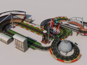 racetrack 3D Модель