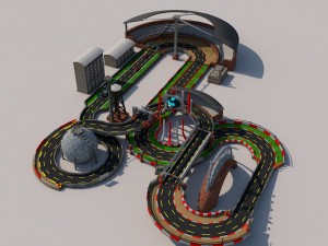 racetrack 3D Модель