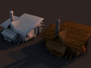 woodcutter house rome 3D Model