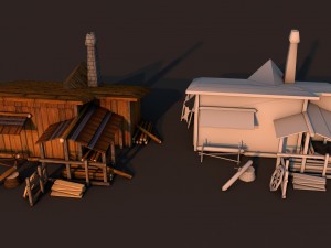 woodcutter house rome 3D Model