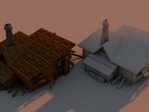 woodcutter house rome 3D Model